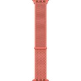 Schulzz Apple Watch Özel Seri 42-44 mm 2-3-4-5-6-SE Uyumlu Spor Loop Dokuma Kordon - Somon