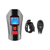 Schulzz Bkl005 T6 Led 1000 Lümen Kornalı Ve Hız Göstergeli Su Geçirmez Usb İle Şarj Edilebilir Bisiklet Farı 001 kirmizi