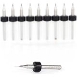 Schulzz Dremel Matkap Ucu 10 Parça 0.20 Mm Karbür Delme Mikro