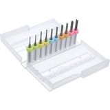Schulzz Dremel Matkap Ucu 10 Parça 1.0 Mm 3.0 Mm Karbür Delme Mikro