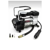 Schulzz Metal Gövde Araç Oto Lastik Şişirme Pompası Hava Pompası 150 PSİ Çakmaklık Girişli ( 1100GRAM)