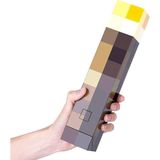 Schulzz Minecraft Meşale Madenci Gece Led Gece Işığı Pilli Lamba