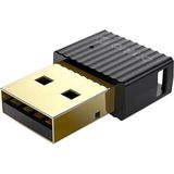 Schulzz Orico Bluetooth 5.0 Mini Dongle USB Alıcı Verici Adaptör 20M Menzil ile Hızlı Veri Aktarımı - Siyah