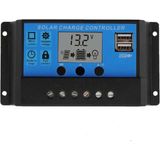 Schulzz Pwm Güneş Solar Paneli Akü Şarj Kontrol Cihazı 12V-24V Kontrol Cihazı Akü Şarj Regülatör 10A Verimlilik ile Güçlü Kontrol