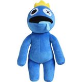 Schulzz Rainbow Friends Mavi-Sarı Ithal Peluş Oyuncak 30 cm Yumuşak Pamuklu Yapı Çocuk İçin - Renkli