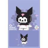 Schulzz Sanrio Kuromi Brics 151 Parça 7,2 cm Legolu Figür