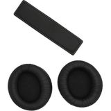 Schulzz Sennheiser HD201 HD201S HD180 HD206 Uyumlu Kulaklık Pedi ve Kafa Bandı - Siyah