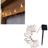Schulzz Solar 20LED Ampül 3mt 8 Mod Güneş Enerjili Bahçe Aydınlatma Dekorasyon Günışığı