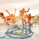 Schulzz Son Trend Şişme Deniz Havuz Bardak Tutucu Float Bar - Yetişkin