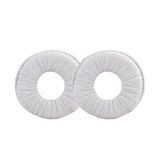 Schulzz Sony Mdr ZX100 ZX110 ZX300 V150 V300 DR-BT101 Yedek Kulaklık Pedi Süngeri - Beyaz