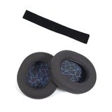 Schulzz SteelSeries Arctis 1 7 9 Yedek Kafa bandı ve Kulaklık Pedi SET Kulaklık Yastığı Süngeri Headband Mavi