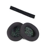 Schulzz Steelseries Arctis 3 5 Yedek Kafa Bandı ve Kulaklık Pedi Set Kulaklık Yastığı Süngeri Headband - Açık Yeşil