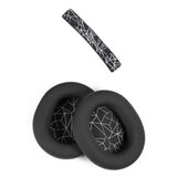 Schulzz Steelseries Arctis 3 5 Yedek Kafa Bandı Ve Kulaklık Pedi Set Kulaklık Yastığı Süngeri Headband Koyu Gri