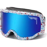 Schulzz UV400 Korumalı Buğu Önleyici Çift Katmanlı Snowboard Kayak Gözlüğü - Standart - Beyaz