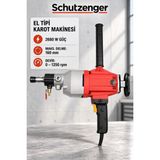 SCHUTZENGER 2680 W El Tipi Karot Makinesi 160 mm Delme Kapasiteli 0–1250 Devir