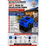 SCHUTZENGER AKILLI SICAK VE SOĞUK SU SÜLKÜLASYON POMPA 2 KAT 2 DAİRE OTOMATİK DONMAZ ÇATLAMAZ 9 mt EMİŞ