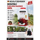 SCHUTZENGER Benzinli Ilaçlama Makinesi 25 Lt 2 Zamanlı Sırt Tipi Bağ Bahçe Ilaçlama Alman Profesyonel Ilaçlama Pompası