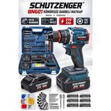 SCHUTZENGER Invertör Kaynak Makinesi Kömürsüz Darbeli Torklu Matkap 180MM Spral Taşlama Usta Seti Garantili 3 Lü Set