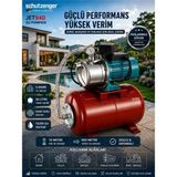SCHUTZENGER Jet 920 Su Motoru 50 Lt Tank 2 Hx Setli Su Pompası 600 mt Yatay Su Atar Tazikli Bakır Motor