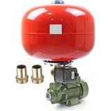 Schutzenger Qb60 0.75 Hp 24 Lt Tank Santrifüj Otomatik Hidrofor Pompa Paket Hidrofor 2 Kat 2 Daire Rekor Takımlı Fulset