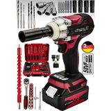 Schutzenger SCH1-5M 128VF Professional Somun Bijon Sökme Şarjlı Darbeli Matkap