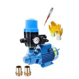 SCHUTZENGER Su Pompası 0.75 Hp 0.55 Kw Hidrofor Otomatik Sistem Su Pompası Qb60 2 Rekor Takımlı 2 Kat 2 Daire REKOR2