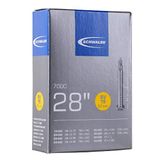 Schwalbe Bisiklet iç lastiği SV15 18/28-622/630 EK 60 mm hortum, siyah, 28 inç