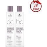 Schwarzkopf 2x250 ml Bc Clean Dengeleyici Derin Temizleme Şampuanı