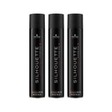 Schwarzkopf 3x500 ml Silhouette Süper Tutucu Sprey
