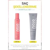 Schwarzkopf Air Whip Hacim Ve Tutuş Sağlayan Esnek Köpük 200ml + Osis Bounty Balm Bukle Kremi 150ml