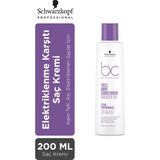 Schwarzkopf BC Bonacure Frizz Away Conditioner - 200 ml Elektriklenme Karşıtı Saç Kremi Babassu Yağı ile Saç Bakımı