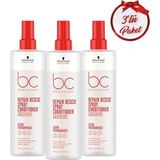 Schwarzkopf Bc Clean 3x400 ml Acil Kurtarma Sprey Saç Kremi