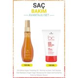 Schwarzkopf Bonacure Argan Finishing Oil - Besleyici Argan Yağı + Bc Clean Acil Kurtarma Kırık Uç Önleyici Serum
