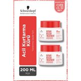 Schwarzkopf Bonacure Bc Clean Acil Kurtarma Kürü 200ML x 2 Adet - Yıpranmış Veya Işlem Görmüş Saçlar Için
