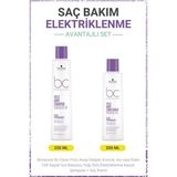 Schwarzkopf Bonacure Bc Clean Elektriklenme Karşıtı Şampuan + Saç Kremi - Dalgalı, Kıvırcık, Kalın Telli Saçlar
