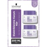 Schwarzkopf Bonacure Bc Clean Frizz Away Babassu Yağı Özlü Elektriklenme Karşıtı Kür 200ML x 2 Adet