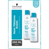 Schwarzkopf Bonacure Bc Clean Nem Yükleme Kremi 200ML x 2 Adet - Kuru ve Kıvırcık Saçlar Için