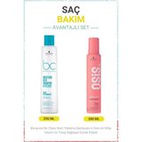 Schwarzkopf Bonacure Bc Clean Nem Yükleme Şampuanı 250 ml + Air Whip Hacim ve Tutuş Esnek Köpük 200 ml