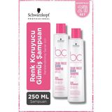 Schwarzkopf Bonacure BC Clean Renk Koruyucu Gümüş 2x250 ml Renklendirilmiş Saçlar İçin Şampuan