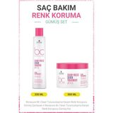 Schwarzkopf Bonacure Bc Clean Turunculaşma Karşıtı Renk Koruyucu Gümüş Şampuan + Bc Clean Renk Koruyucu Gümüş Kür