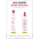 Schwarzkopf Bonacure Bc Clean Turunculaşma Karşıtı Renk Koruyucu Şampuan + Bc Clean Renk Koruyucu Sprey Saç Kremi