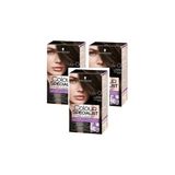 Schwarzkopf Colour Specialist Krem Boya 4.0 Doğal Koyu Kahve 3'lü