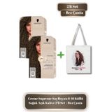 Schwarzkopf Creme Supreme 6-16 Küllü Soğuk Açık Kahve Saç Boyası 2’li Set + Bez Çanta Hediyeli