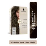 Schwarzkopf Creme Supreme 6.16 Küllü Soğuk Açık Kahve Saç Boyası