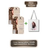 Schwarzkopf Creme Supreme 7-16 Küllü Soğuk Kumral 2’li Saç Boyası Seti + Bez Çanta Hediyeli