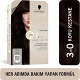 Schwarzkopf Creme Supreme Koyu Kestane 3.0 Saç Boyası