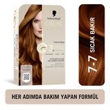 Schwarzkopf Creme Supreme Yoğun Bakım Full Kit 7 7 Sıcak Bakır Saç Boyası