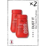 Schwarzkopf Dust It Güçlü Tutuş Mat Hacim Saç Pudrası 10g x 2 Adet | Powder Mat Toz Wax