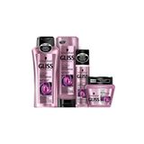 Schwarzkopf Gliss Serum Deep Repair Saç Bakım Seti, Şampuan 400ml + Saç Kremi 400ml + Sıvı Saç Kremi 200ml + Serum 100ml
