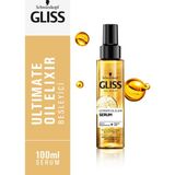 Schwarzkopf Gliss Ultimate Oil Elixir Saç Bakım Serumu 100 ml Altın Yağlı Besleyici Formül Parlak Yumuşak Saçlar